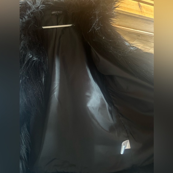 Dolls Kill Midnight Black Faux Fur Teddy Jacket - Picture 12 of 13